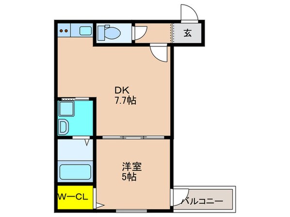 仮）フジパレス枚方牧野Ⅰ番館の物件間取画像